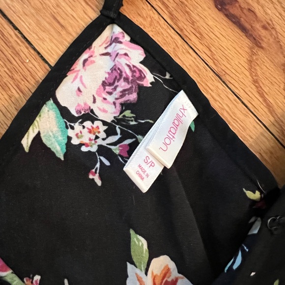 Floral Racerback Romper - Picture 2 of 3